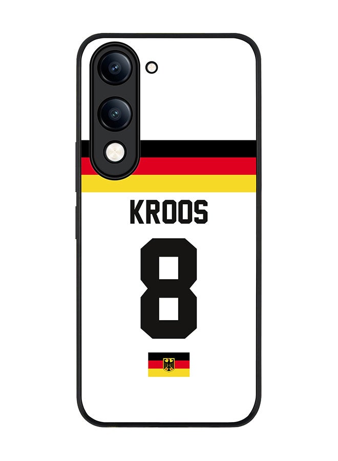 For vivo Y04 / Y29t 5G Case,Slim fit Camera Protection, Shockproof Thin Phone cover  - Football - Germany,  Kroos